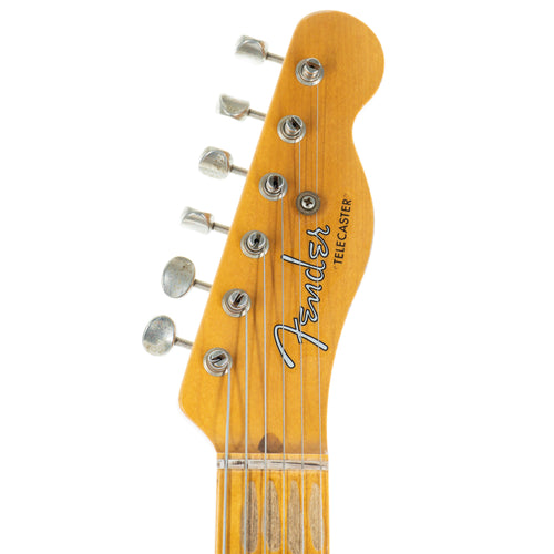 Fender Custom Shop '52 Telecaster Electric Guitar Relic Maple, Butterscotch Blonde