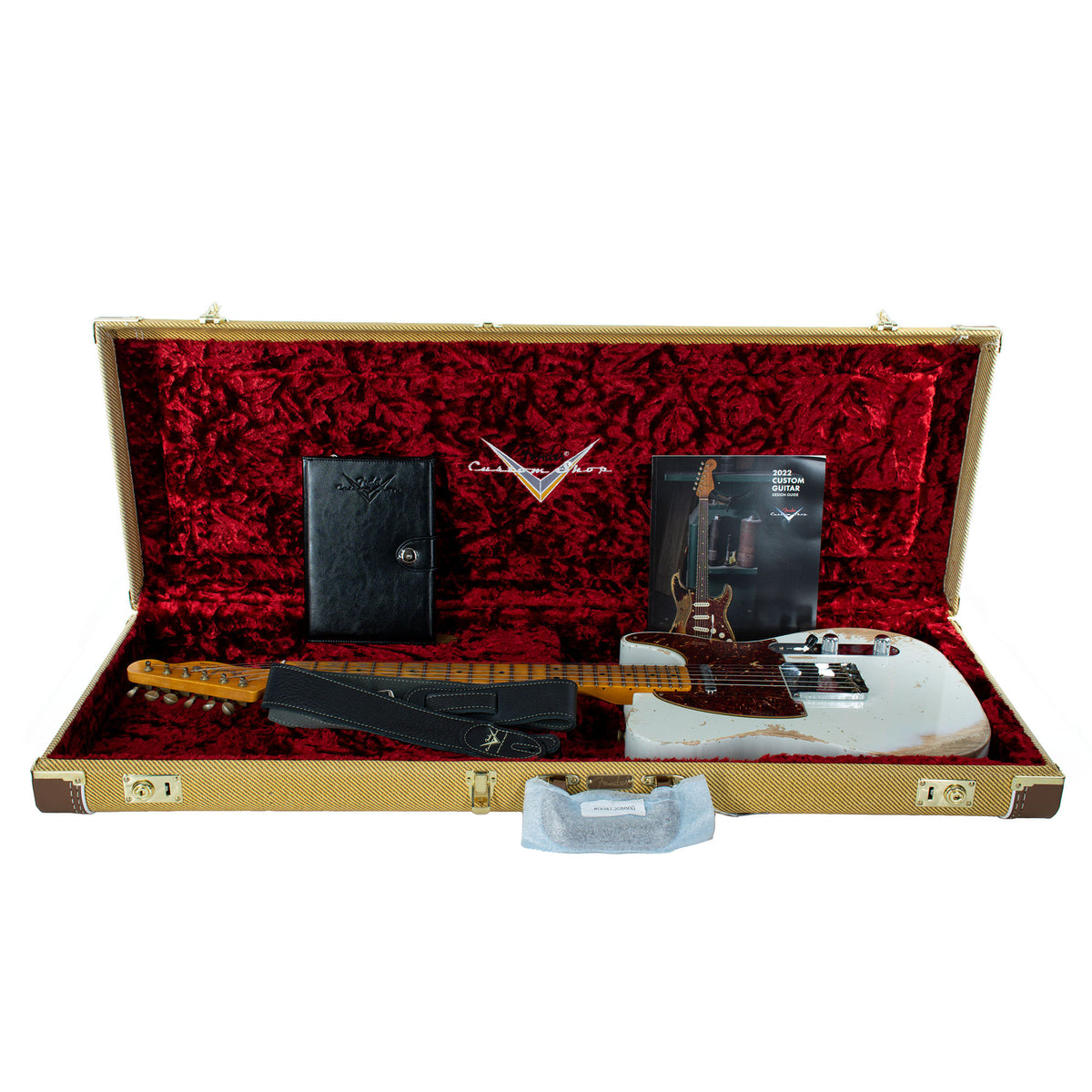 Fender Custom Shop '52 Telecaster, Heavy Relic, Maple, Aged Olympic White XN123769
