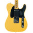 Fender Custom Shop '52 Telecaster Electric Guitar, Journeyman Relic, Aged Nocaster Blonde