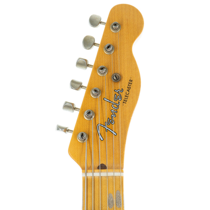 Fender Custom Shop '52 Telecaster Electric Guitar, Journeyman Relic, Aged Nocaster Blonde
