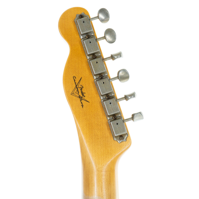 Fender Custom Shop '52 Telecaster Electric Guitar, Journeyman Relic, Aged Nocaster Blonde