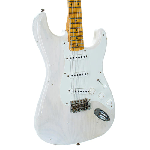 Fender Custom Shop '55 Stratocaster Journeyman Relic, Maple, Faded White Blonde