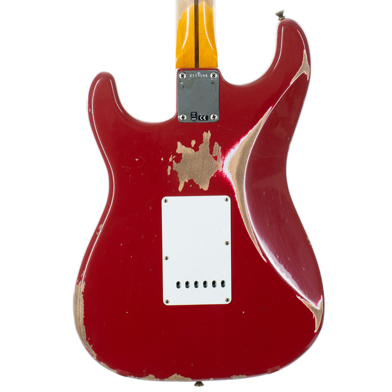 Fender Custom Shop '56 Stratocaster Electric Guitar, Heavy Relic Maple, Dakota Red