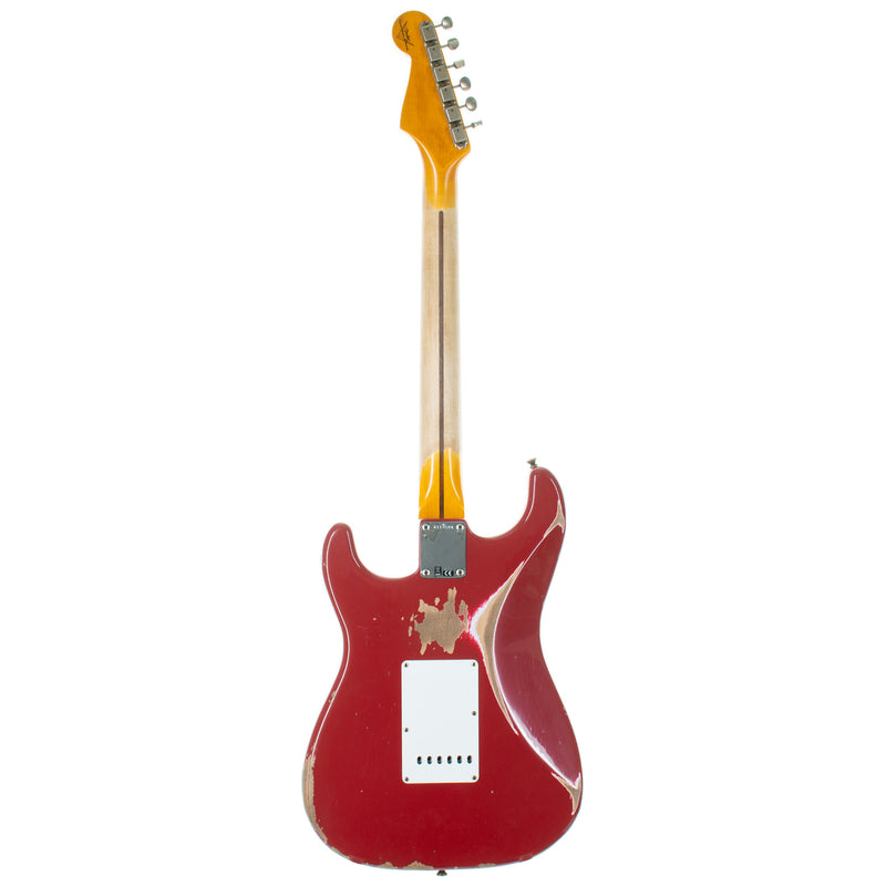 Fender Custom Shop '56 Stratocaster Electric Guitar, Heavy Relic Maple, Dakota Red