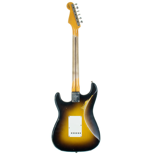 Fender Custom Shop '57 Stratocaster Electric Guitar Relic, Wide Fade 2-Color Sunburst