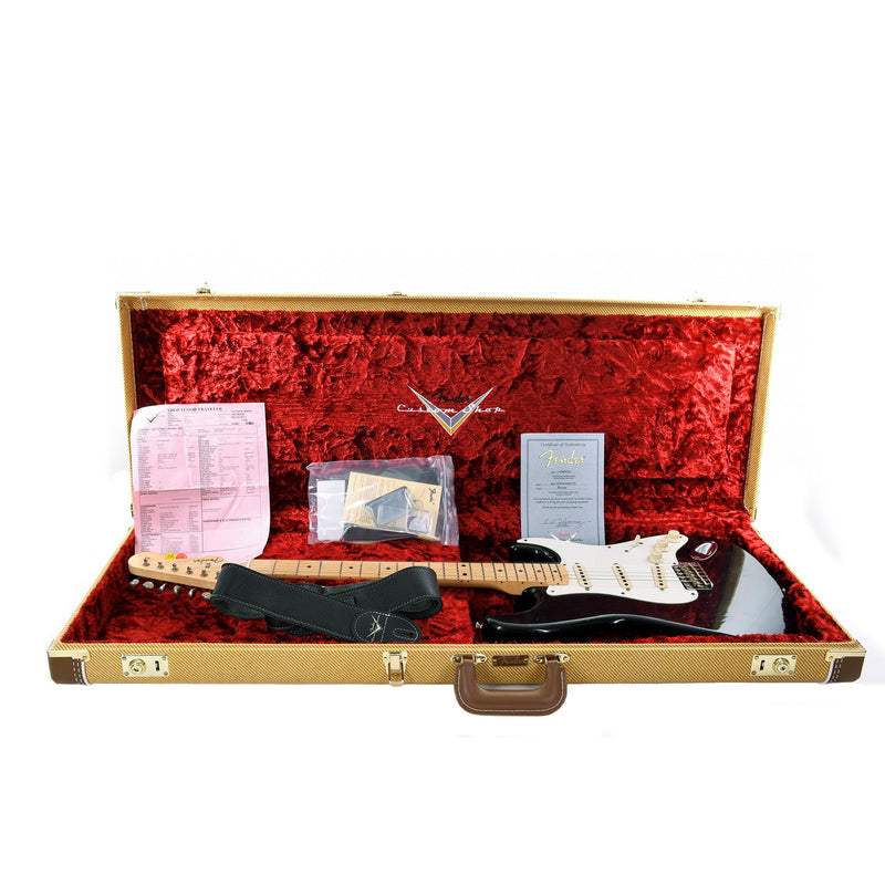Fender Custom Shop '57 Stratocaster Journeyman Maple, Black