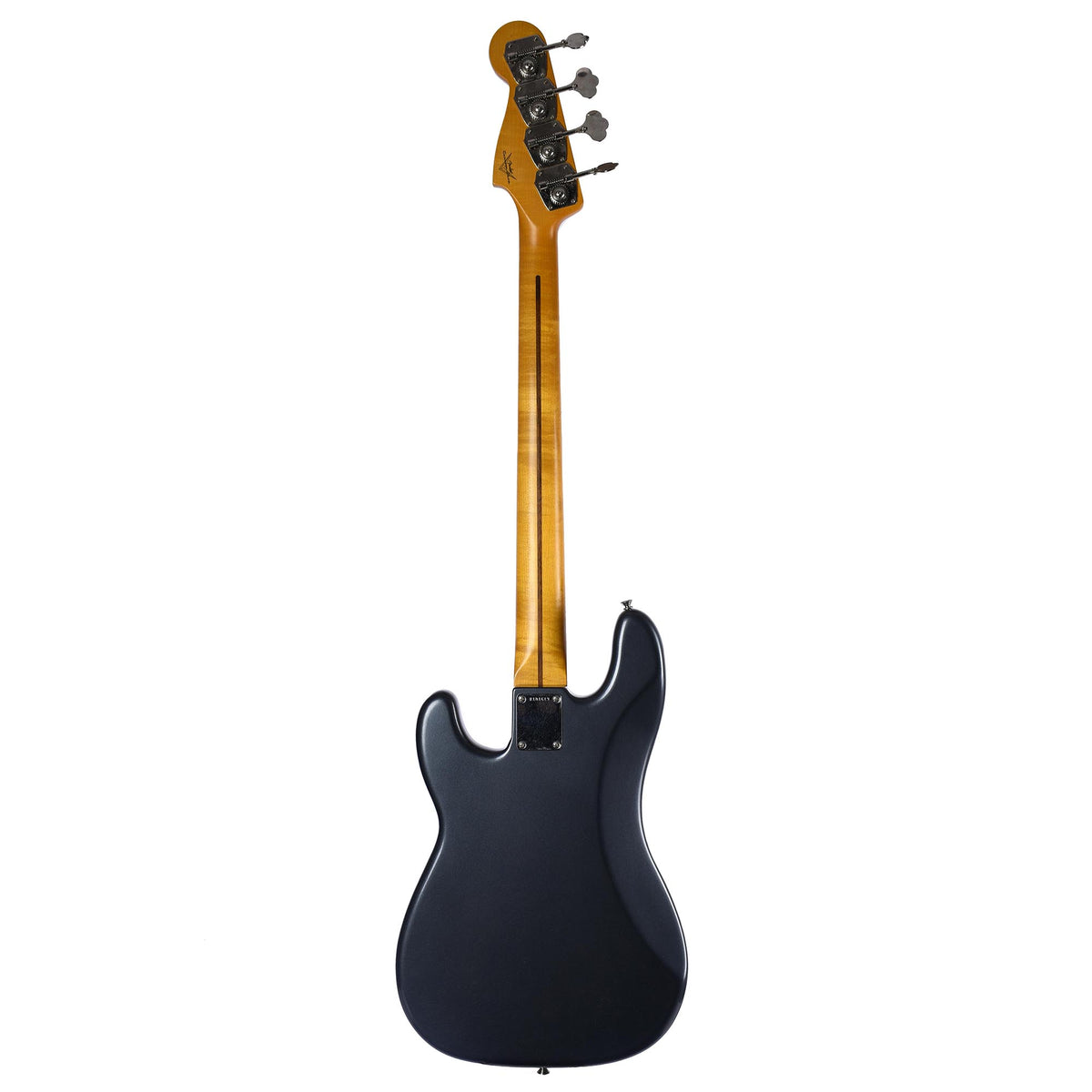 Fender Custom Shop '60 Precision Bass Closet Classic Maple Neck, Charcoal Frost Metallic