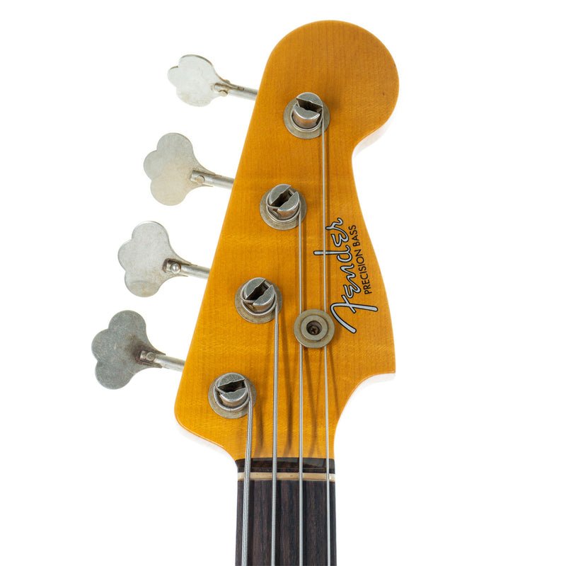 Fender Custom Shop '60 Precision Bass Guitar, Rosewood, Journeyman Relic, Sherwood Green Metallic