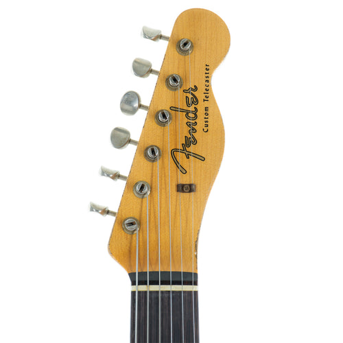 Fender Custom Shop '60 Telecaster Custom Electric Guitar Heavy Relic, Chocolate 3-Color Sunburst