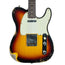 Fender Custom Shop '60 Telecaster Custom Electric Guitar Heavy Relic, Chocolate 3-Color Sunburst
