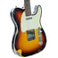 Fender Custom Shop '60 Telecaster Custom Electric Guitar Heavy Relic, Chocolate 3-Color Sunburst