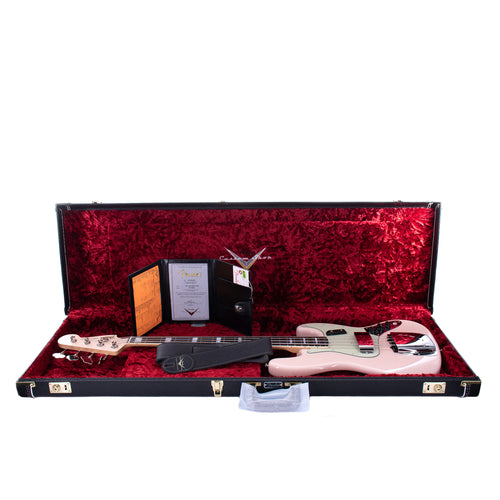Fender Custom Shop '60s Jazz Bass NOS Rosewood, Faded Shell Pink