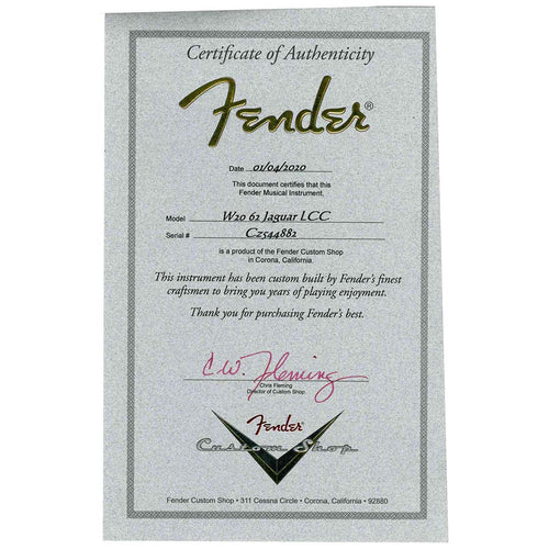 Fender Custom Shop '62 Jaguar Journeyman Relic Closet Classic, Daphne Blue