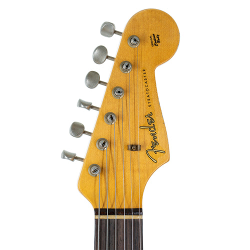 Fender Custom Shop '63 Stratocaster Hardtail Heavy Relic, Rosewood, Aged Olympic White