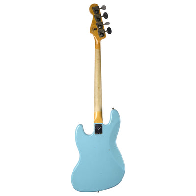 Fender Custom Shop '66 Jazz Bass Journeyman Relic Aged Daphne Blue