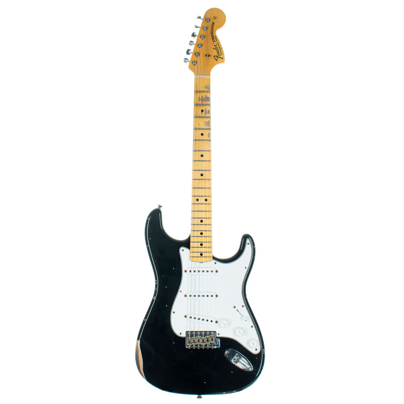 Fender Custom Shop '69 Stratocaster Electric Guitar, Relic Maple, Black