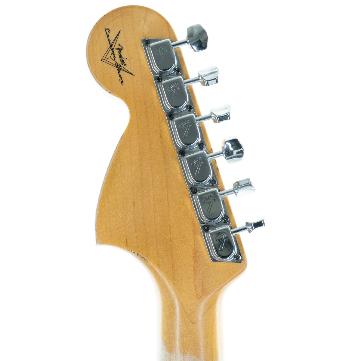 Fender Custom Shop 1969 Stratocaster Heavy Relic Guitar, Vintage White, Maple