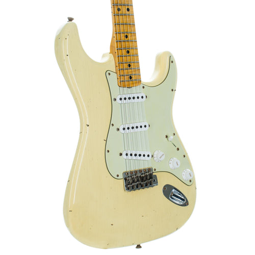 Fender Custom Shop '69 Stratocaster Journeyman Relic Maple, Faded Vintage White