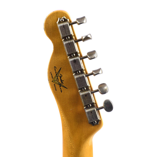 Fender Custom Shop Fat '50s Telecaster Custom Journeyman Relic Faded Aged, Lake Placid Blue