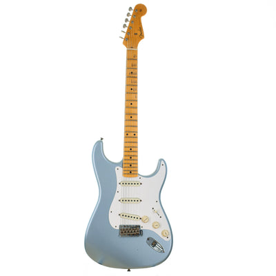 Fender Custom Shop Limited '50s Dual Mag II Stratocaster Journeyman Relic, Faded Aged Ice Blue Metallic