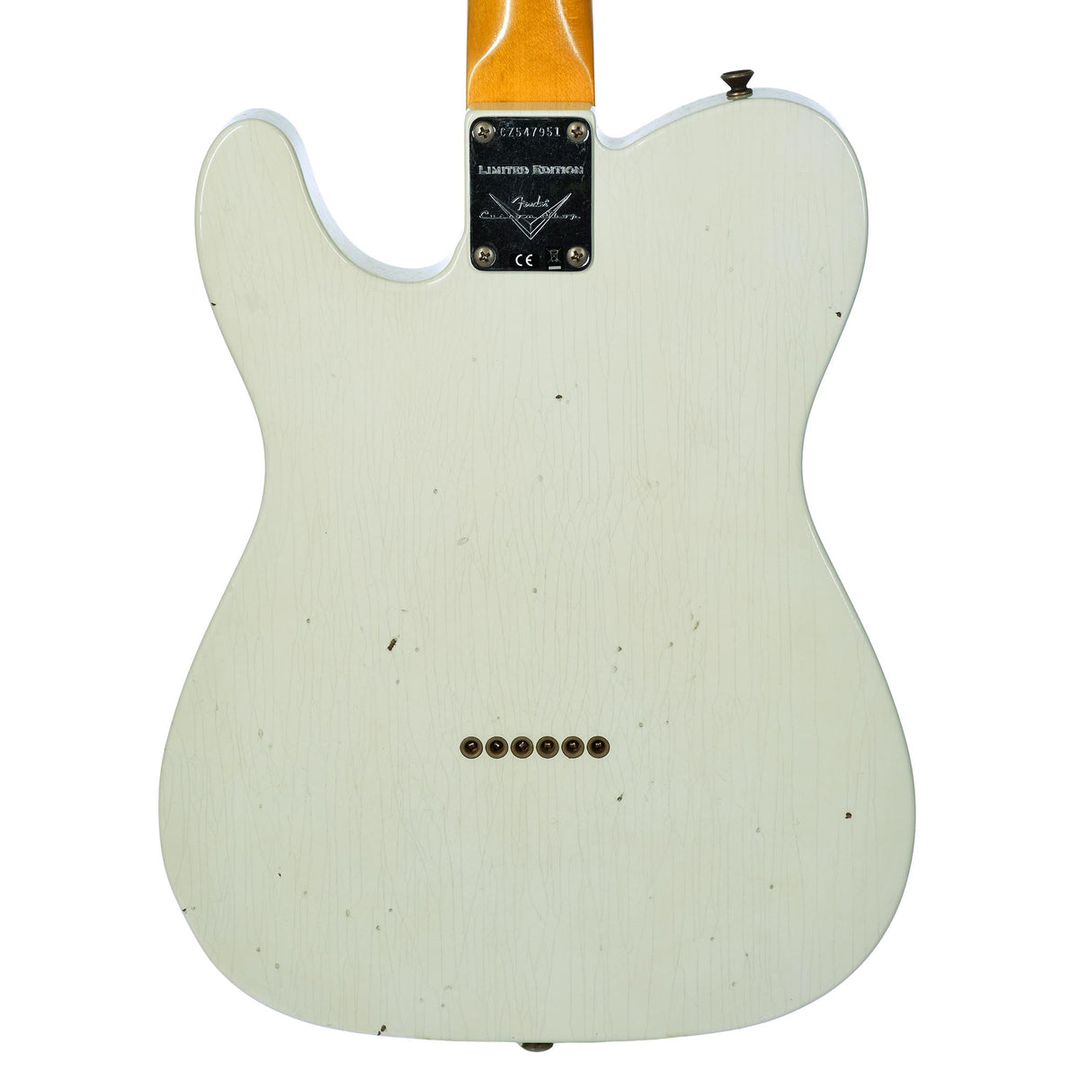 Fender Custom Shop Limited '59 Telecaster Journeyman Relic Aged Olympic White