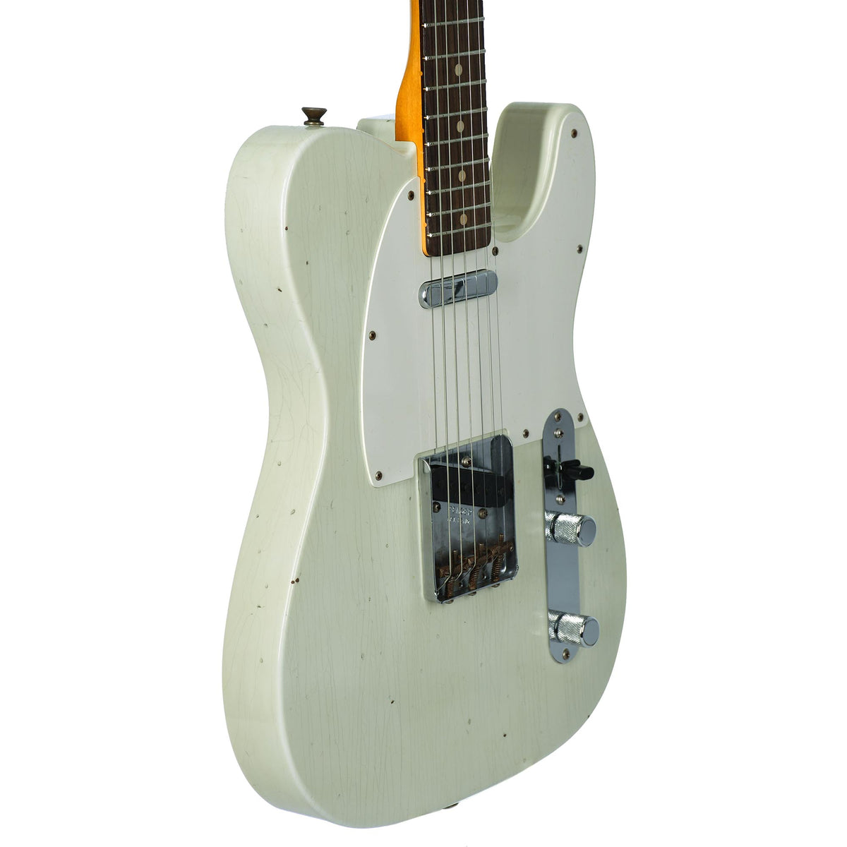 Fender Custom Shop Limited '59 Telecaster Journeyman Relic Aged Olympic White
