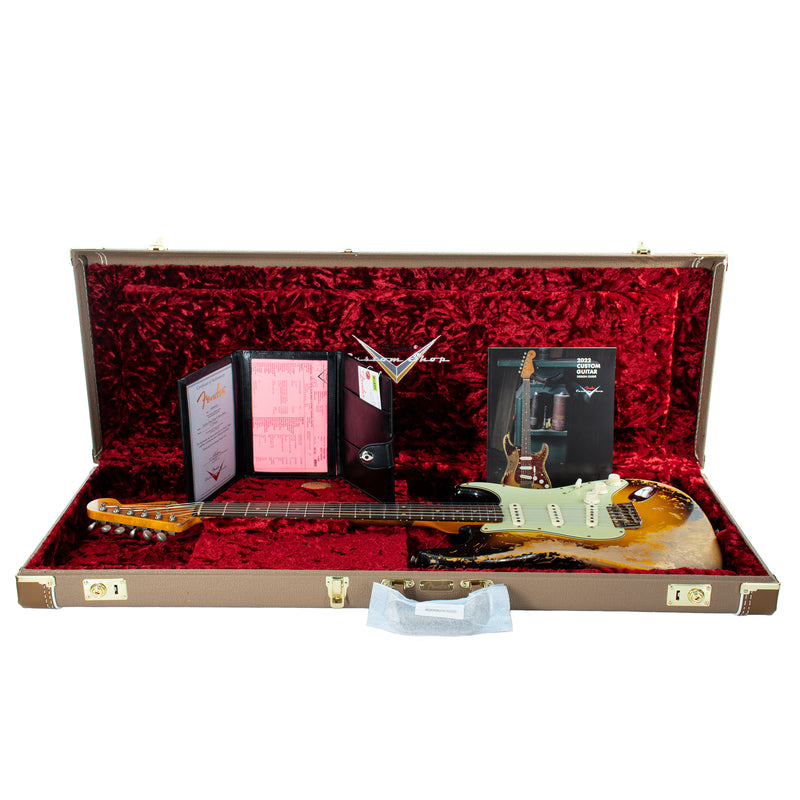 Fender Custom Shop LTD '60 Dual-Mag II Stratocaster, Super Heavy Relic, Faded Aged 3-Color Sunburst