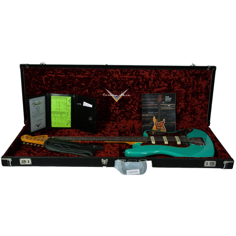 Fender Custom Shop Limited '64 Bass VI Journeyman Relic Aged Seafoam Green