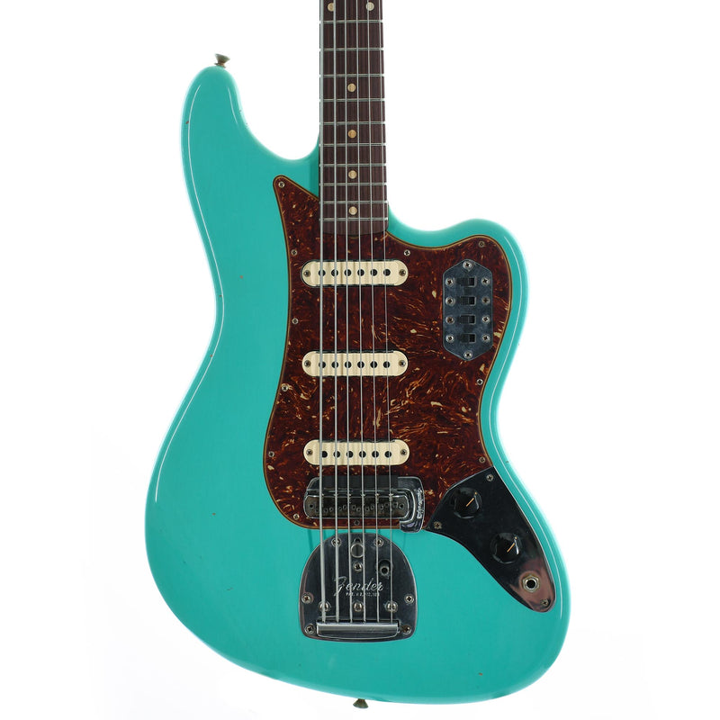 Fender Custom Shop Limited '64 Bass VI Journeyman Relic Aged Seafoam Green