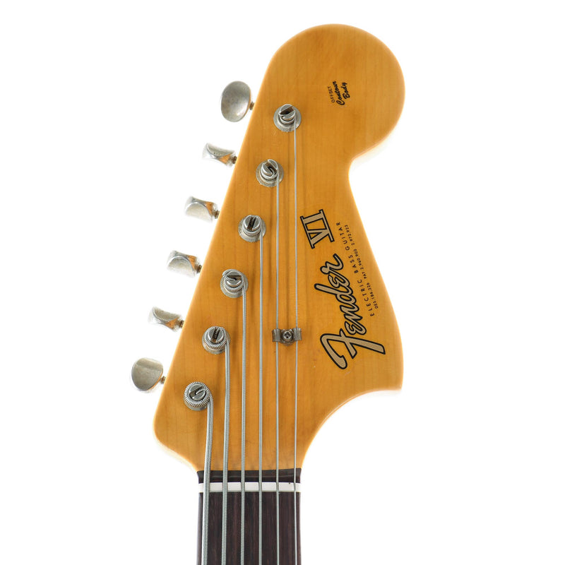 Fender Custom Shop Limited '64 Bass VI Journeyman Relic Aged Seafoam Green