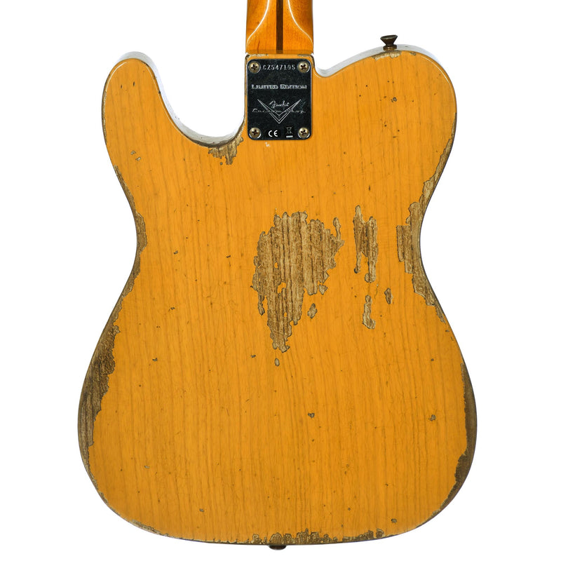 Fender Custom Shop Limited CuNiFe Blackguard Telecaster Heavy Relic Aged Butterscotch Blonde