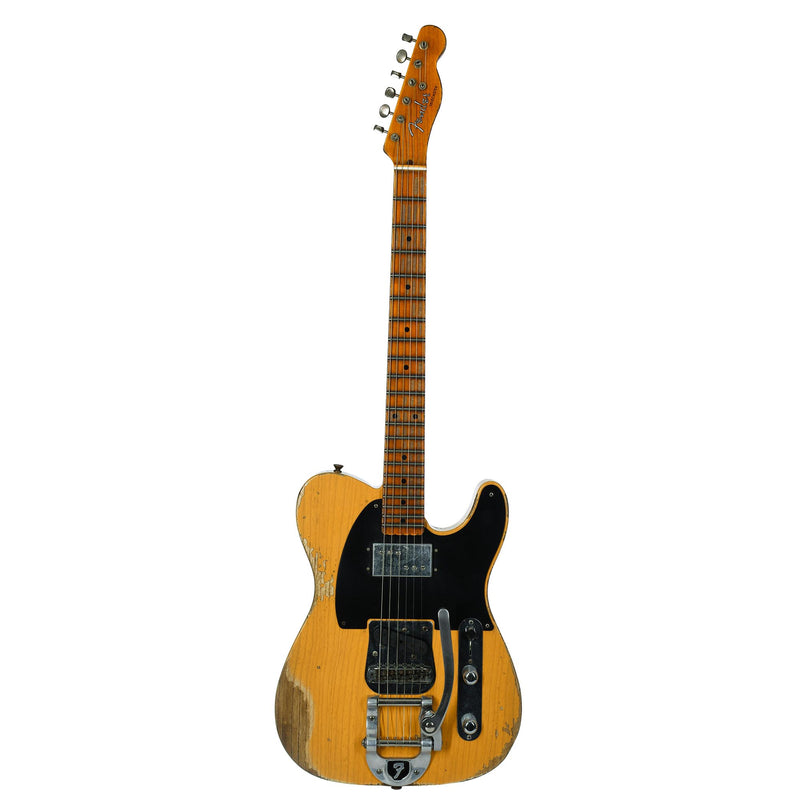 Fender Custom Shop Limited CuNiFe Blackguard Telecaster Heavy Relic Aged Butterscotch Blonde