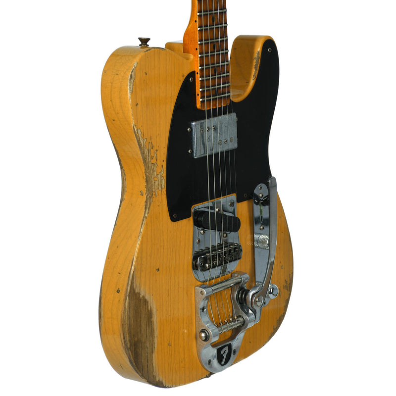 Fender Custom Shop Limited CuNiFe Blackguard Telecaster Heavy Relic Aged Butterscotch Blonde