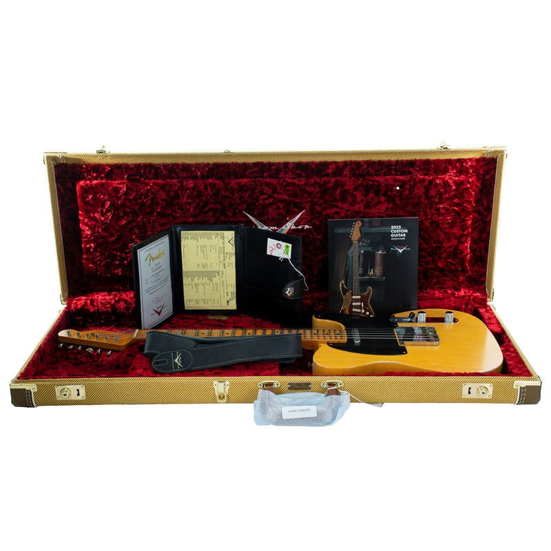 Fender Custom Shop Limited Edition '51 Telecaster, Heavy Relic Aged Butterscotch Blonde