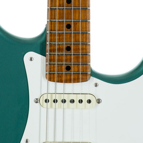 Fender Custom Shop Limited Edition '58 Stratocaster Journeyman Closet Classic Electric Guitar, Aged Sherwood, Green Metallic
