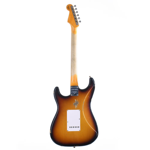 Fender Custom Shop Limited Edition '59 Stratocaster Relic Super Faded Aged 3 Color Chocolate Sunburst