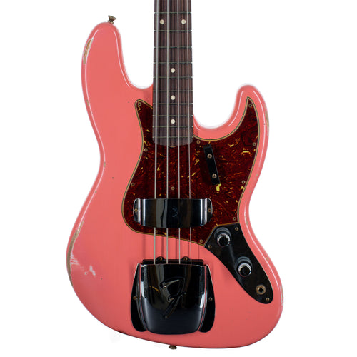 Fender Custom Shop Limited Edition '60 Jazz Bass Relic, Super Faded Aged Tahitian Coral