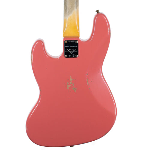 Fender Custom Shop Limited Edition '60 Jazz Bass Relic, Super Faded Aged Tahitian Coral