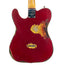 Fender Custom Shop Limited Edition '60 Telecaster Custom Electric Guitar, Heavy Relic, Aged Candy Apple Red Over 3-Color Sunburst