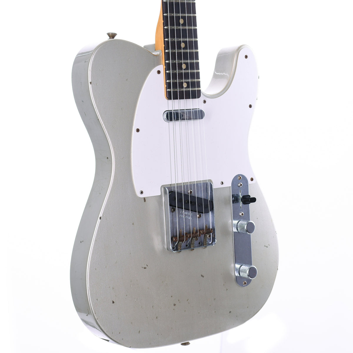 Fender Custom Shop Limited Edition '60 Telecaster Journeyman Relic Aged Inca Silver