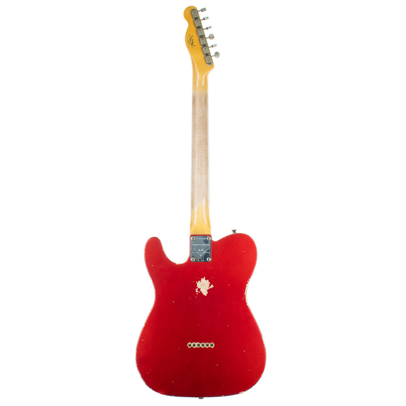Fender Custom Shop Limited Edition '61 Telecaster Electric Guitar, Relic, Aged Candy Apple Red