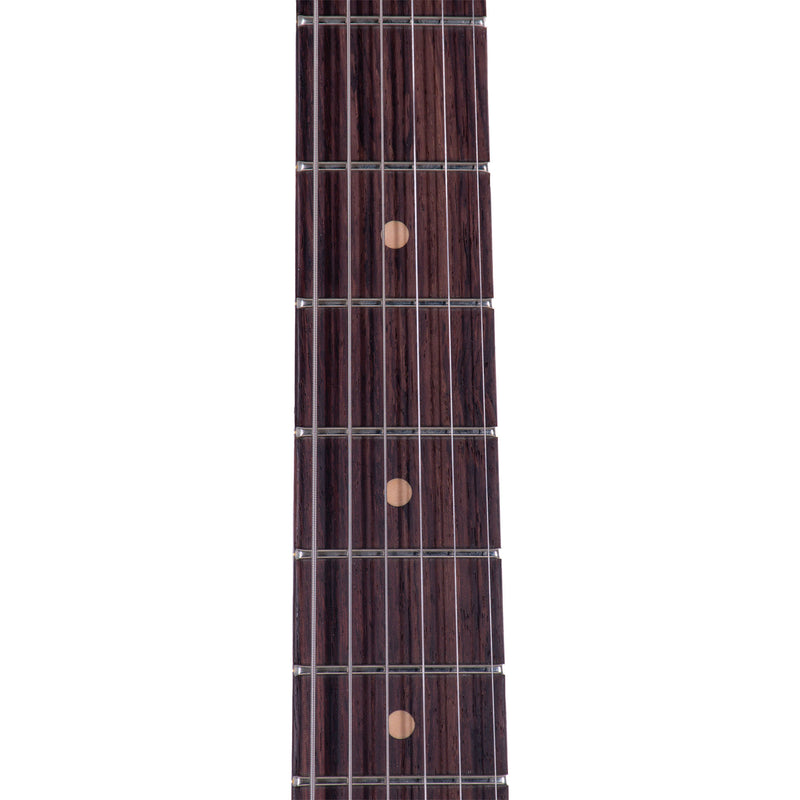 Fender Custom Shop Limited Edition '63 Jaguar Journeyman Relic Electric Guitar, Aged Burgundy Mist Metallic