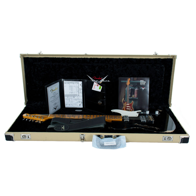 Fender Custom Shop Limited Edition Caballo Tono Ligero Relic, Aged Black
