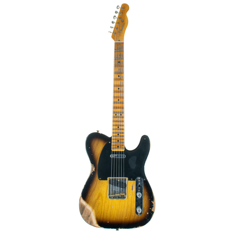 Fender Custom Shop Nocaster Electric Guitar, Heavy Relic, 2-Color Sunburst