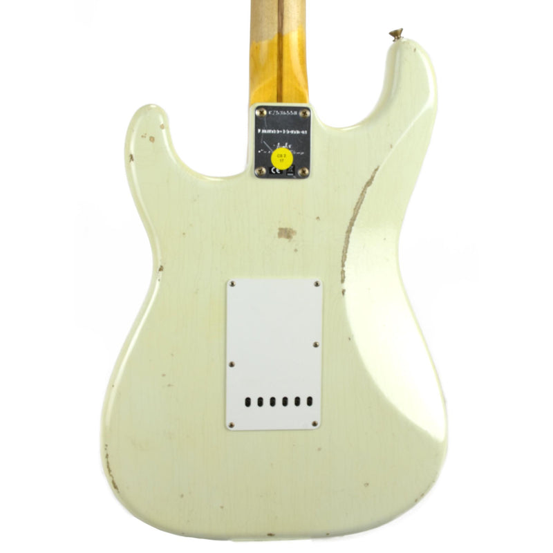 Fender Custom Shop Vintage Custom 55 Stratocaster Relic Aged Olympic White