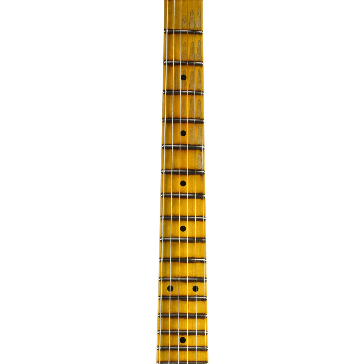 Fender Custom Shop Vintage Custom 55 Stratocaster Relic Aged Olympic White