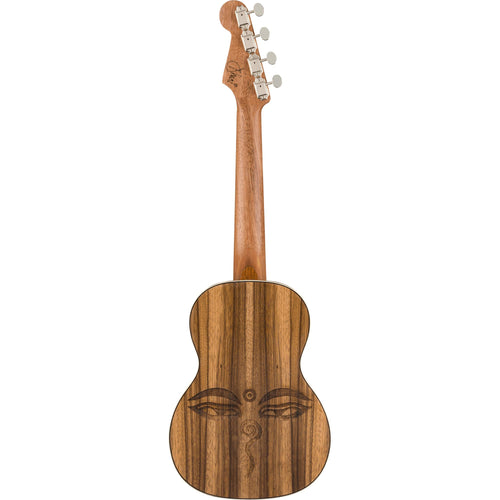 Fender Dhani Harrison Uke Walnut, Sapphire Blue