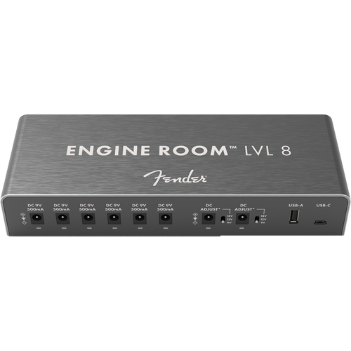 Fender Engine Room LVL8 Power Supply for Guitar Pedals, 120V MODEL