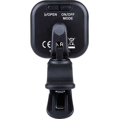 Fender Flash Rechargeable Clip-on Guitar Tuner, Black