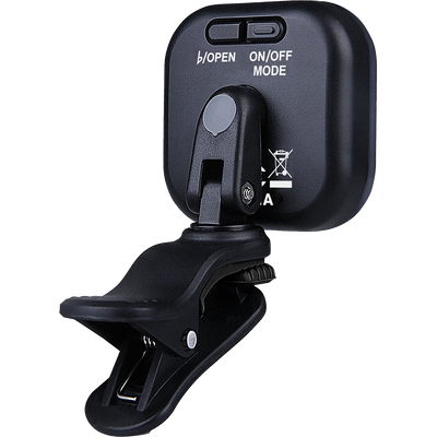 Fender Flash Rechargeable Clip-on Guitar Tuner, Black